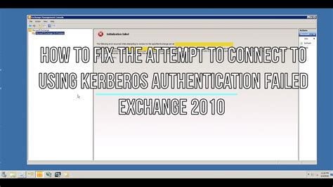 It will ask for setting up a Master Password. . Kerberos authentication failed linux